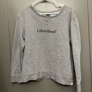 Life is Good pullover